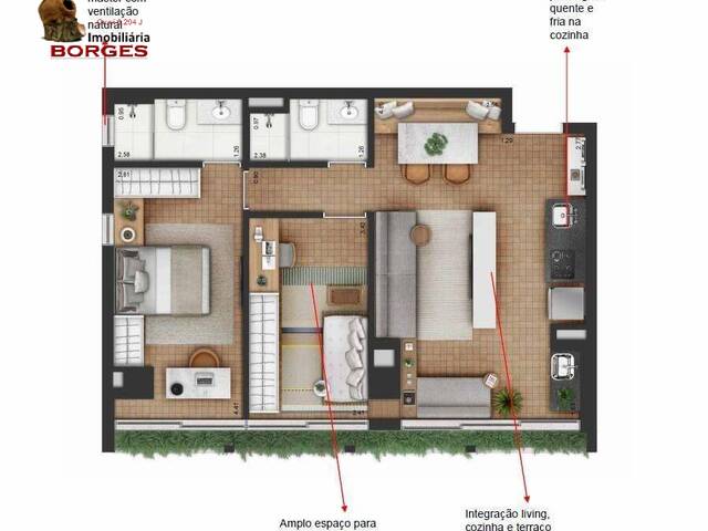 #5538AL - Apartamento para Venda em São Paulo - SP - 2